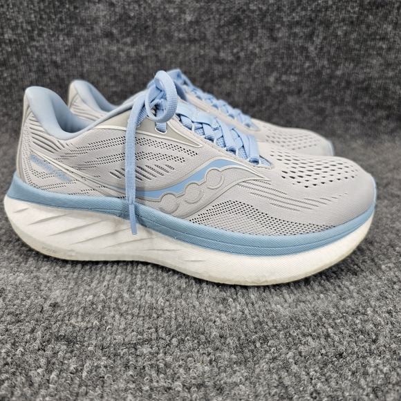 Saucony Ride 18 Womens Size 6 Wide Cloud Dream Athletic Daily Road Running Shoes - Picture 7 of 13